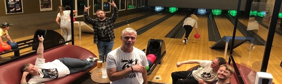 Bowlingtur med beboerne på Rørkærvej
