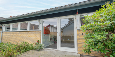 Indgangsparti på Egevej