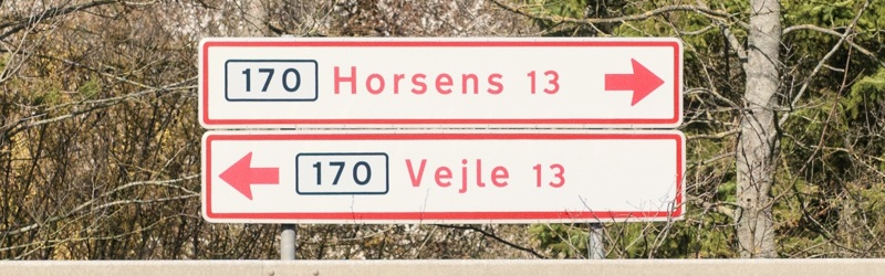 Skitning mellem Horsens og Vejle