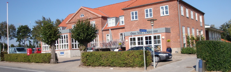 Indgang til Øster Snede plejehjem