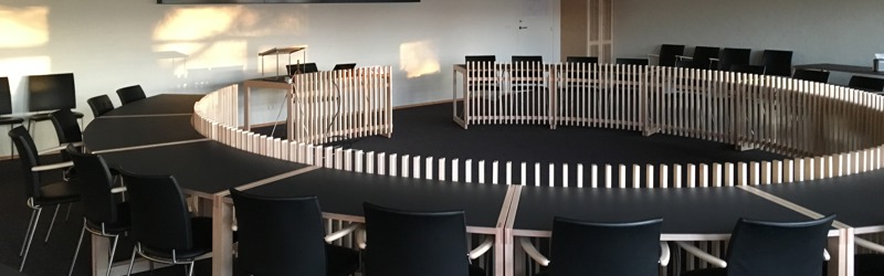 Rådhussalen på Juelsminde Rådhus