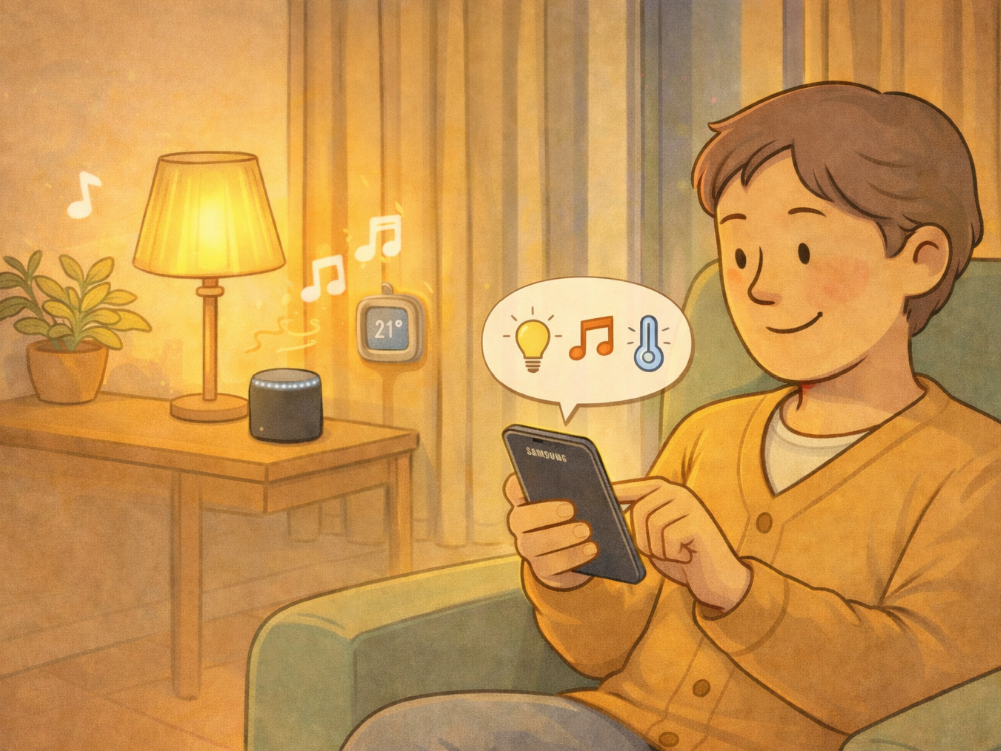 Forskellige automatiseringer til android telefon