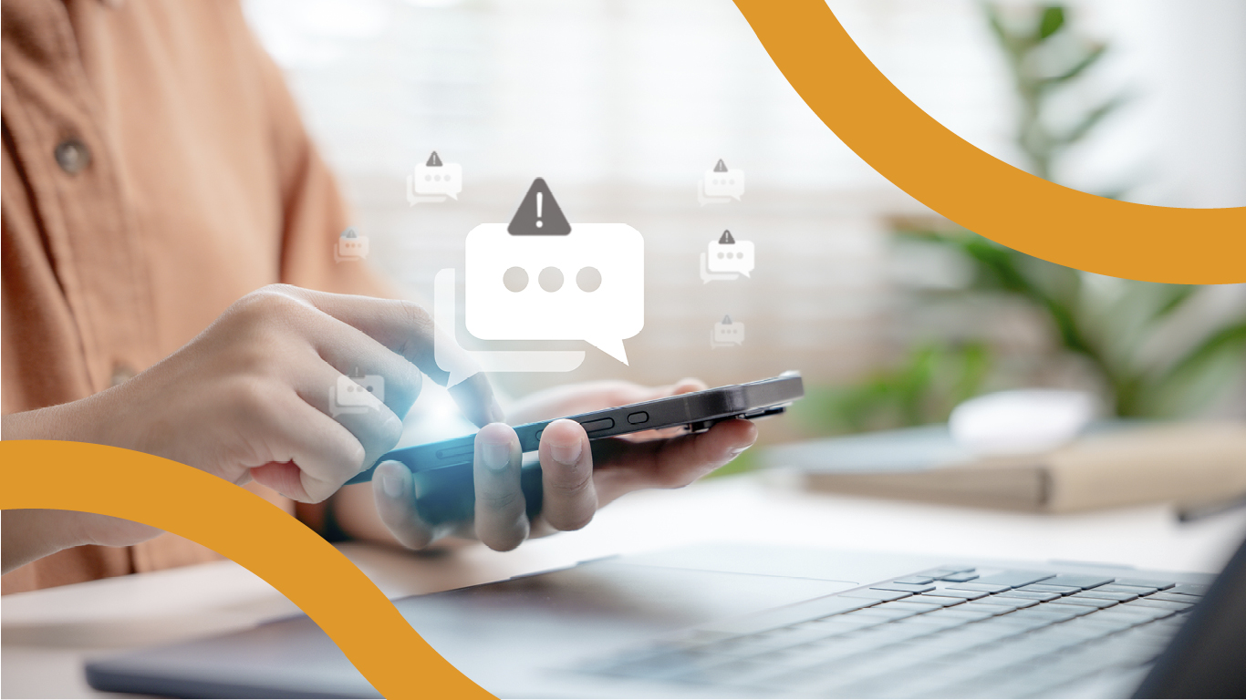 Grafik der illustrerer drifts- og servicemeddelelser