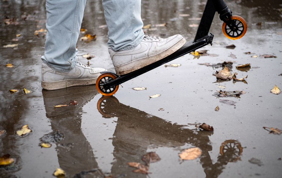 Fødder på løbehjul