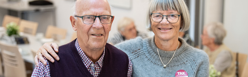 To frivillige i en forening