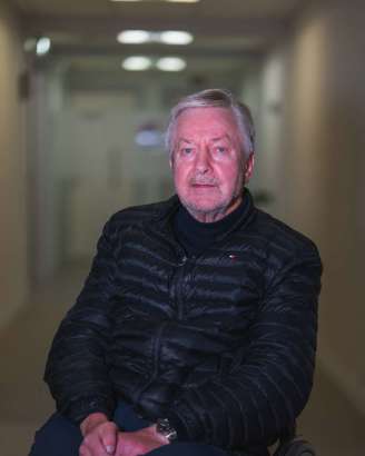 Portræt billede af Bent Petersen