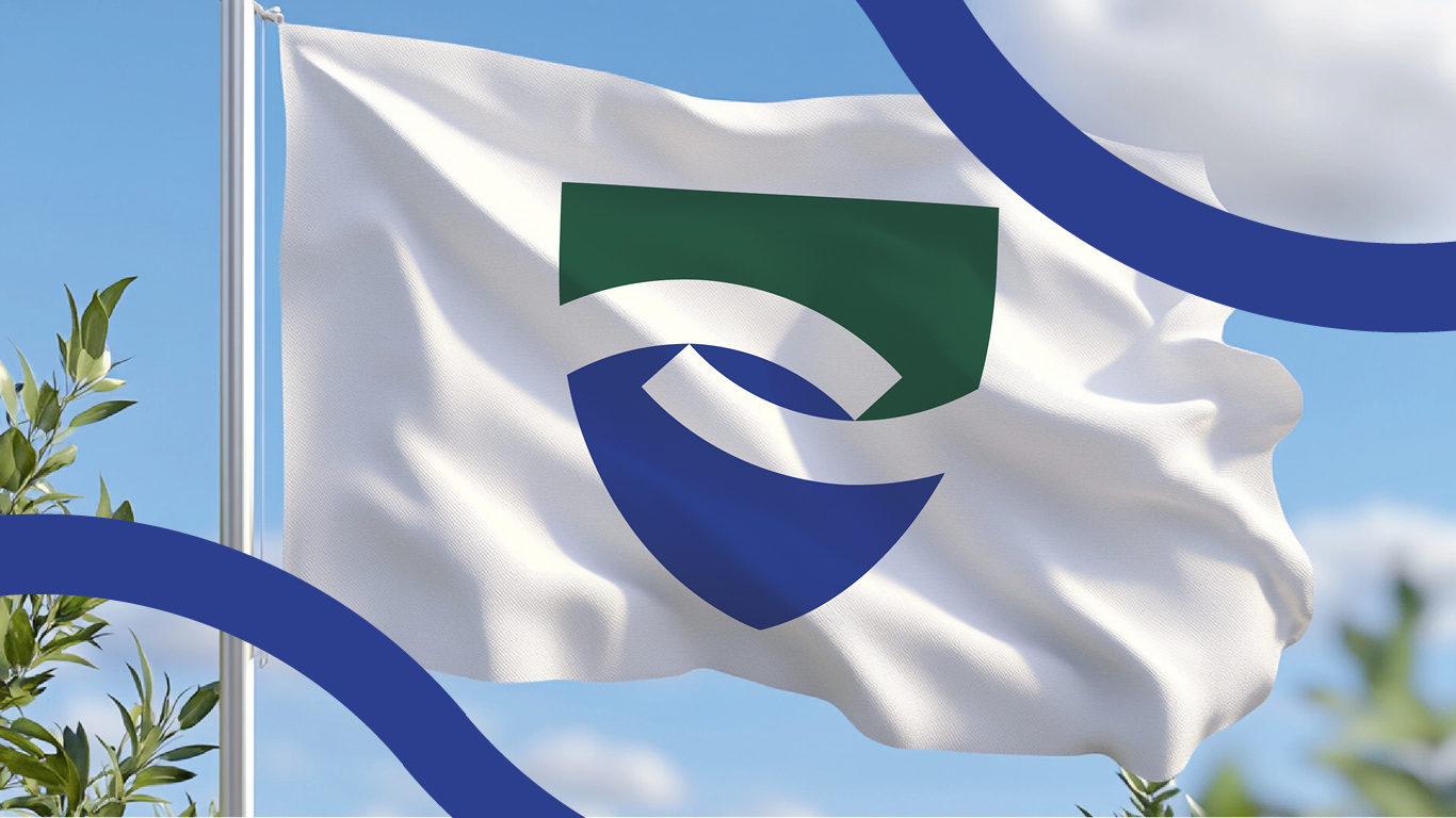 Hedensted Kommune flag